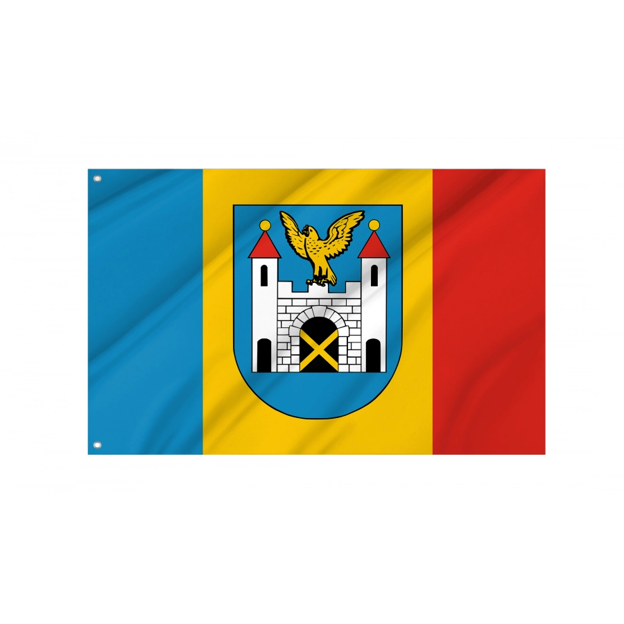 Flag Of Zlocieniec, Patriotic Flags, Unique Design Print, Flags For Indoor & Outdoor Use - High Quality Poland for Indoor and Outdoor Use