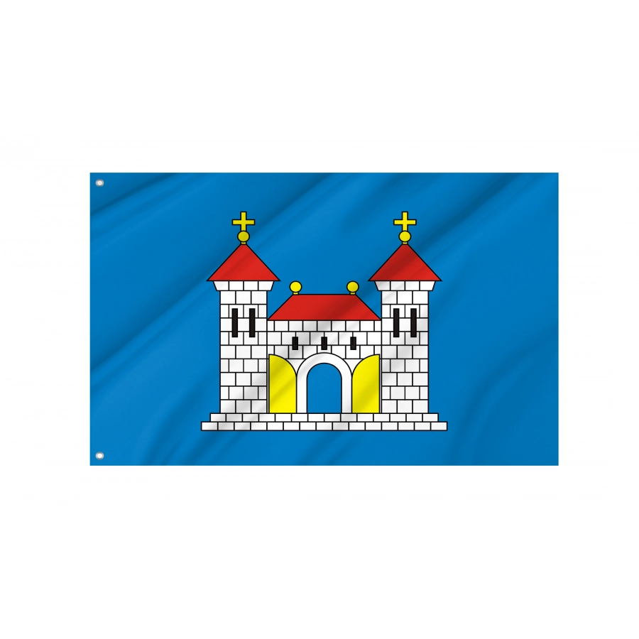 Flag Of Znin, Patriotic Flags, Unique Design Print, Flags For Indoor & Outdoor Use - High Quality Poland for Indoor and Outdoor Use