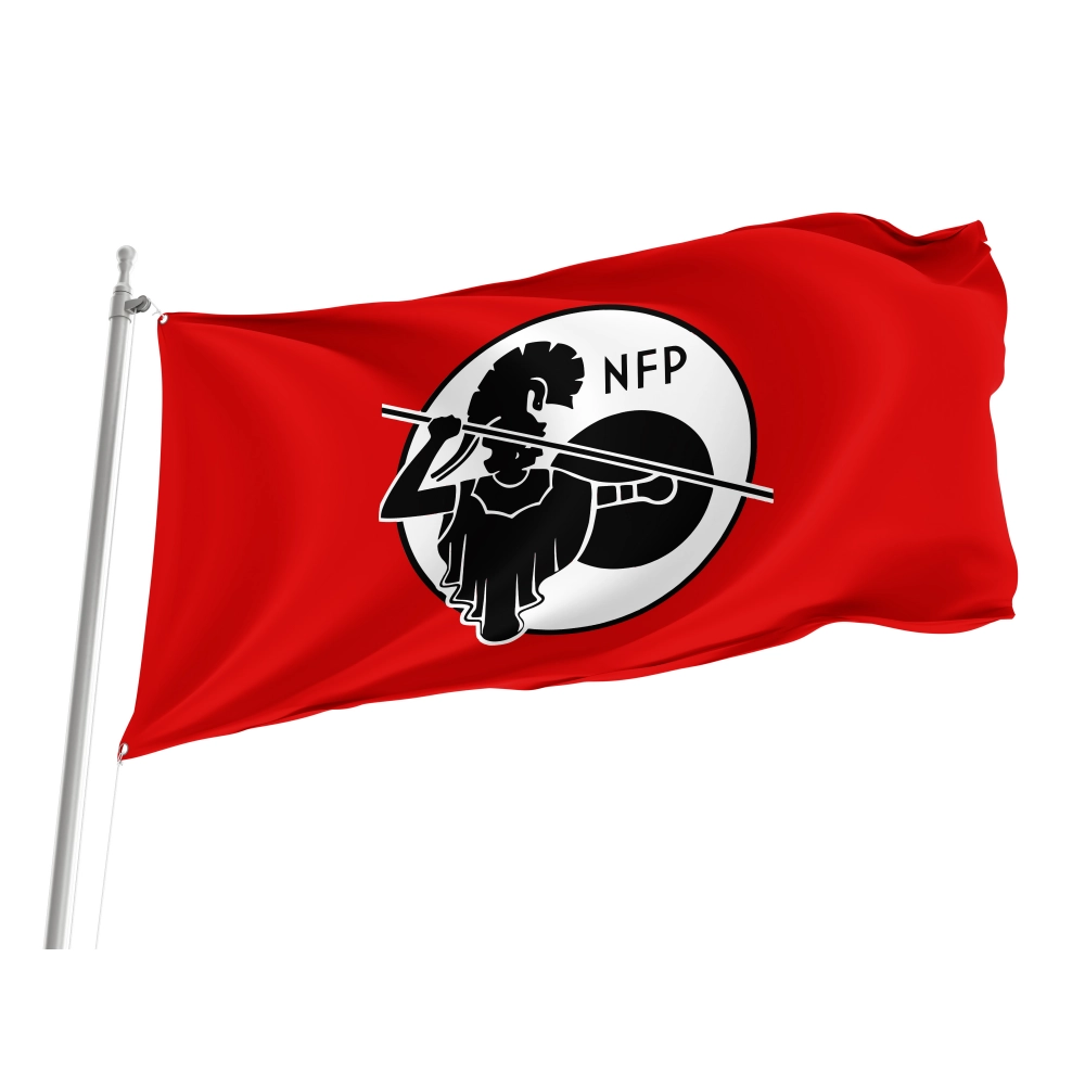 New Political Front Flag for Indoor & Outdoor Use