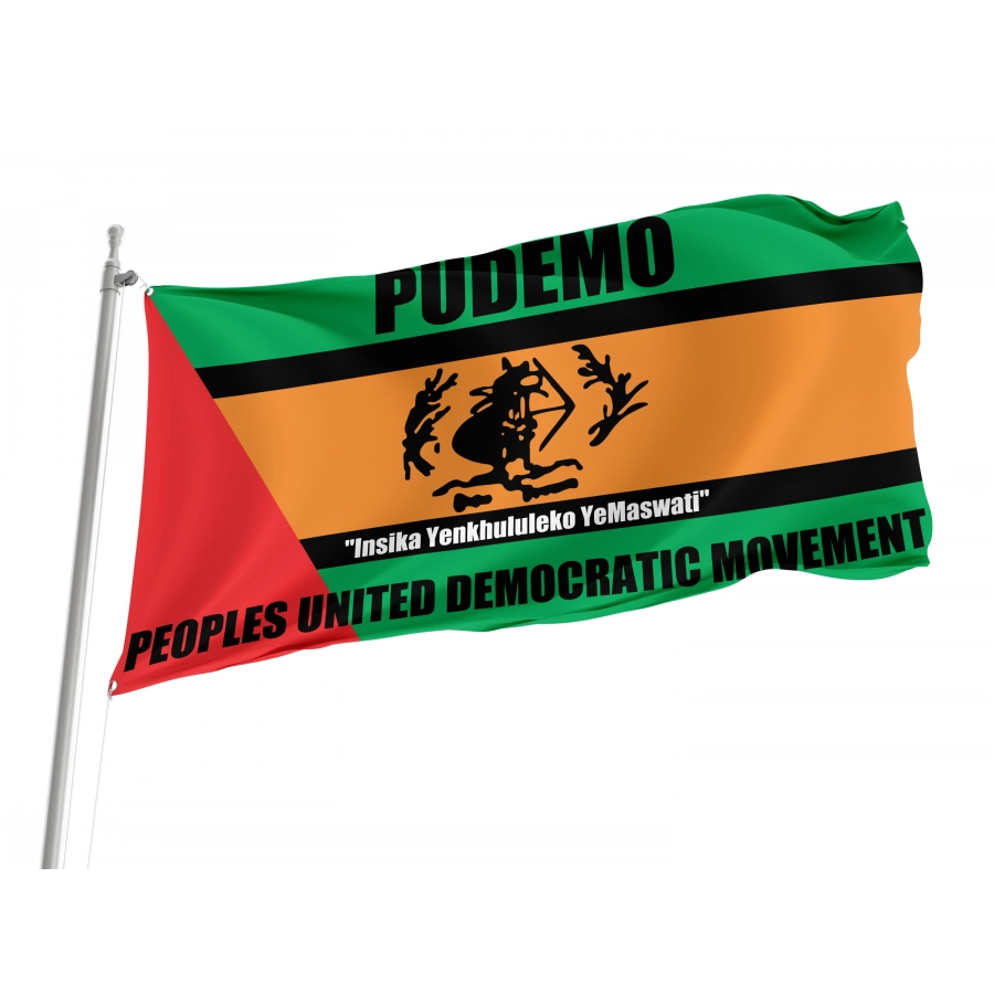 Flag of Peoples United Democratic Movement, PUDEMO, Unique Design Print, Flags for Indoor & Outdoor Use