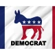 Democrat Donkey Party Flag for Indoor & Outdoor Use - Imagine 2
