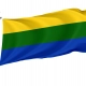 Corozal Flag for Indoor & Outdoor Use - Imagine 1