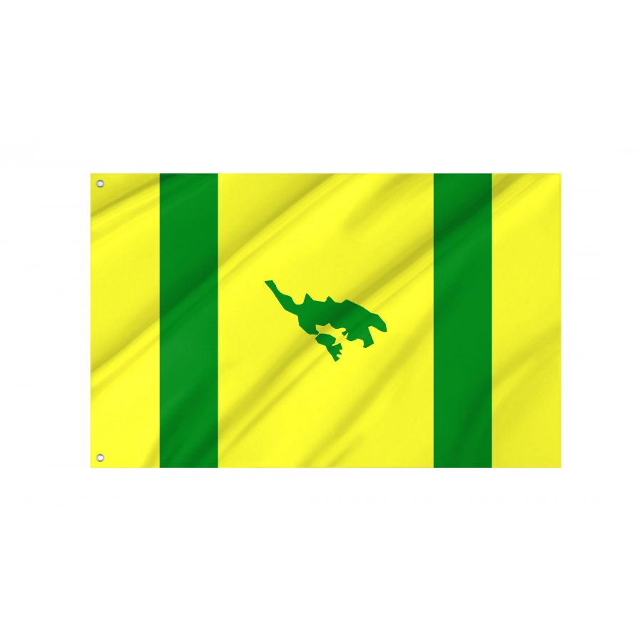 Flag Of Municipality Of Culebra, Patriotic Flags, Unique Design Print, Flags For Indoor & Outdoor Use - High Quality Puerto Rico for Indoor and Outdoor Use