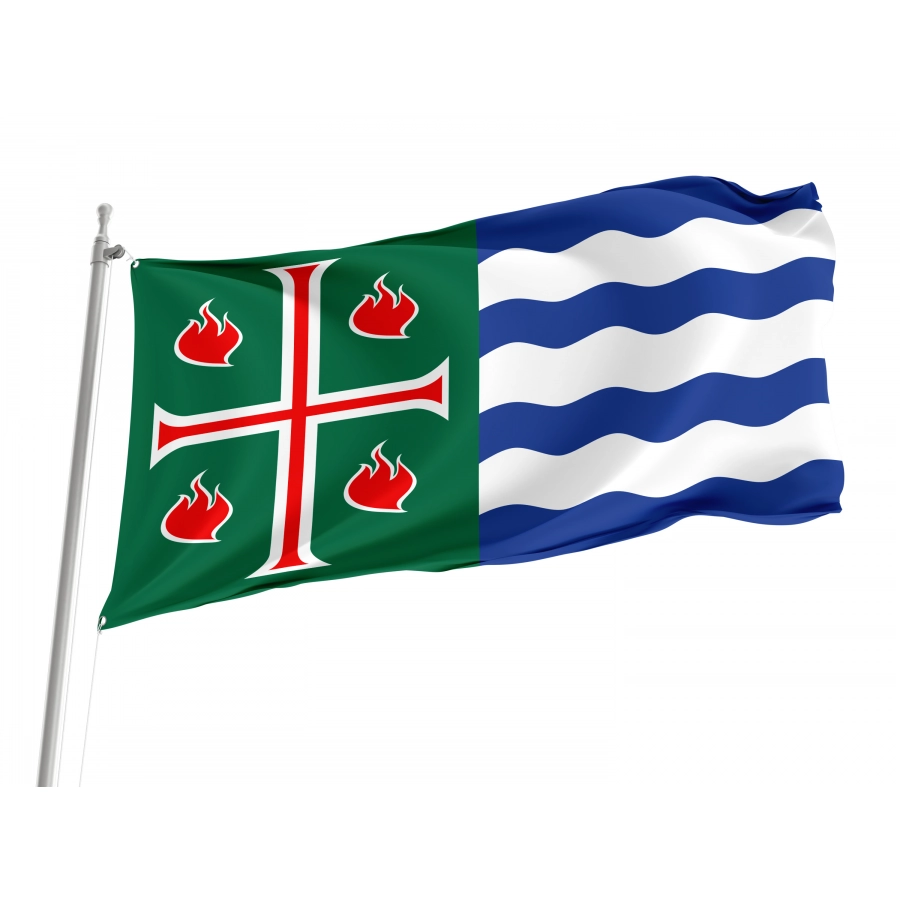 Flag Of Mayagüez, Puerto Rico, Patriotic Flags, Unique Design Print, Flags For Indoor & Outdoor Use - High Quality Puerto Rico for Indoor and Outdoor Use