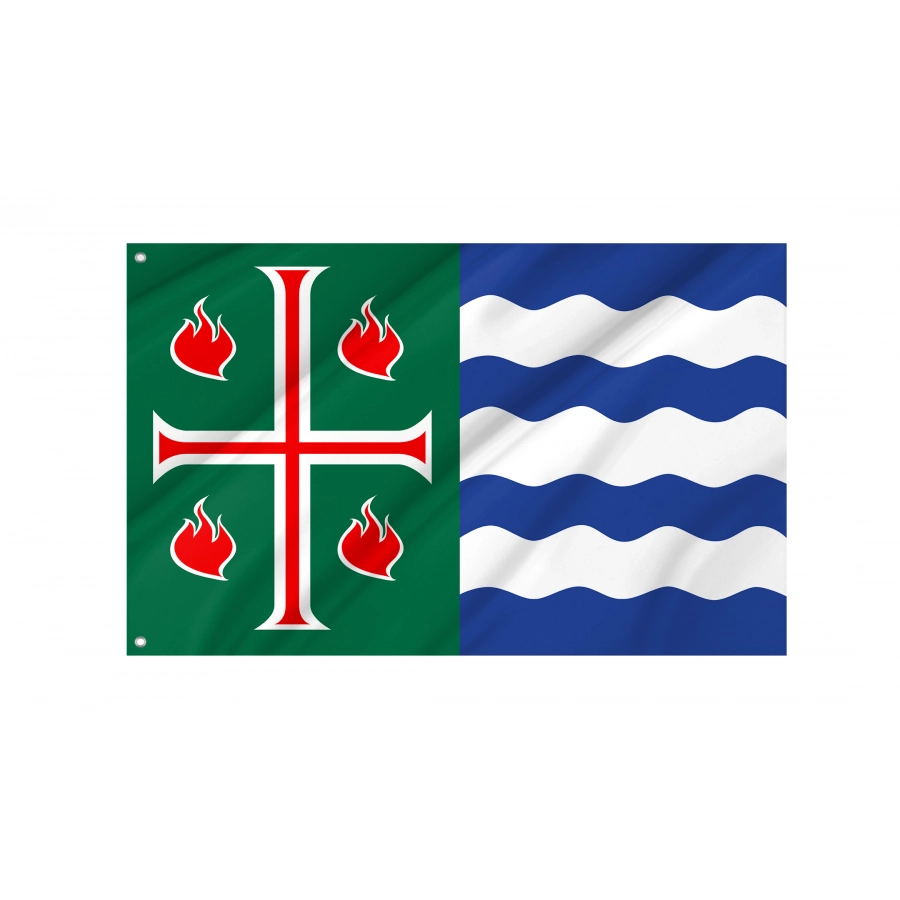 Flag Of Mayagüez, Puerto Rico, Patriotic Flags, Unique Design Print, Flags For Indoor & Outdoor Use - High Quality Puerto Rico for Indoor and Outdoor Use