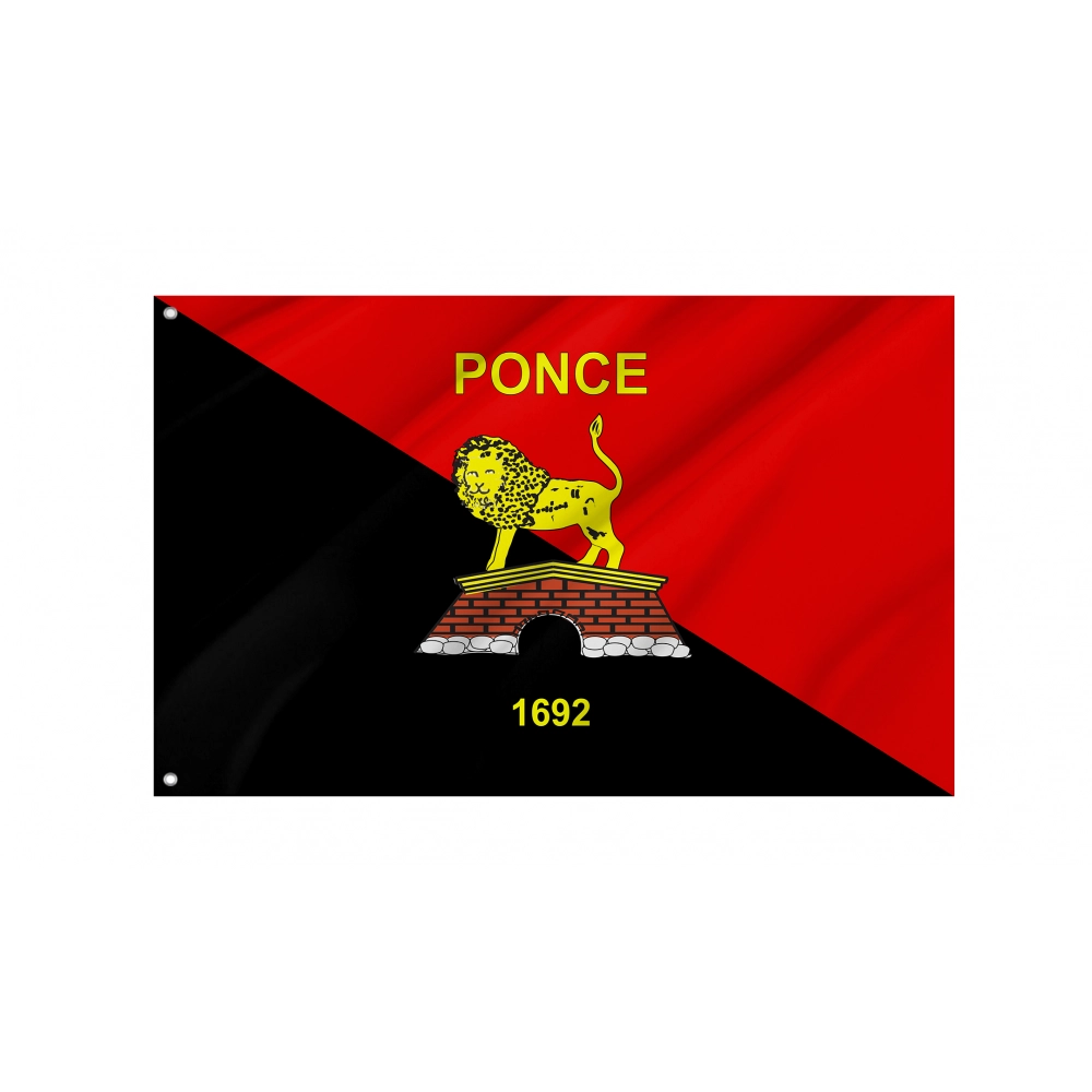 Ponce Flag for Indoor & Outdoor Use