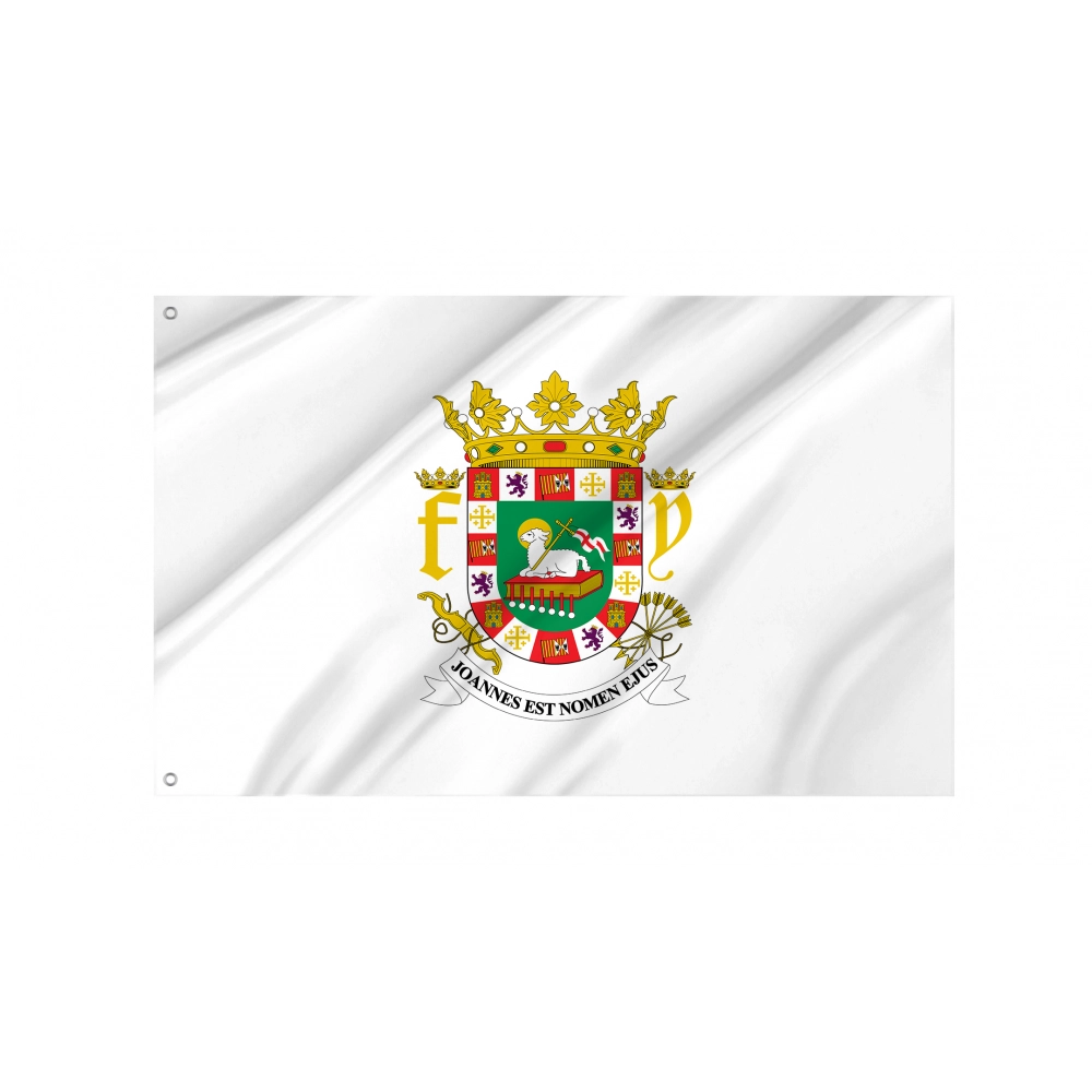 Puerto Rico Governor Flag for Indoor & Outdoor Use