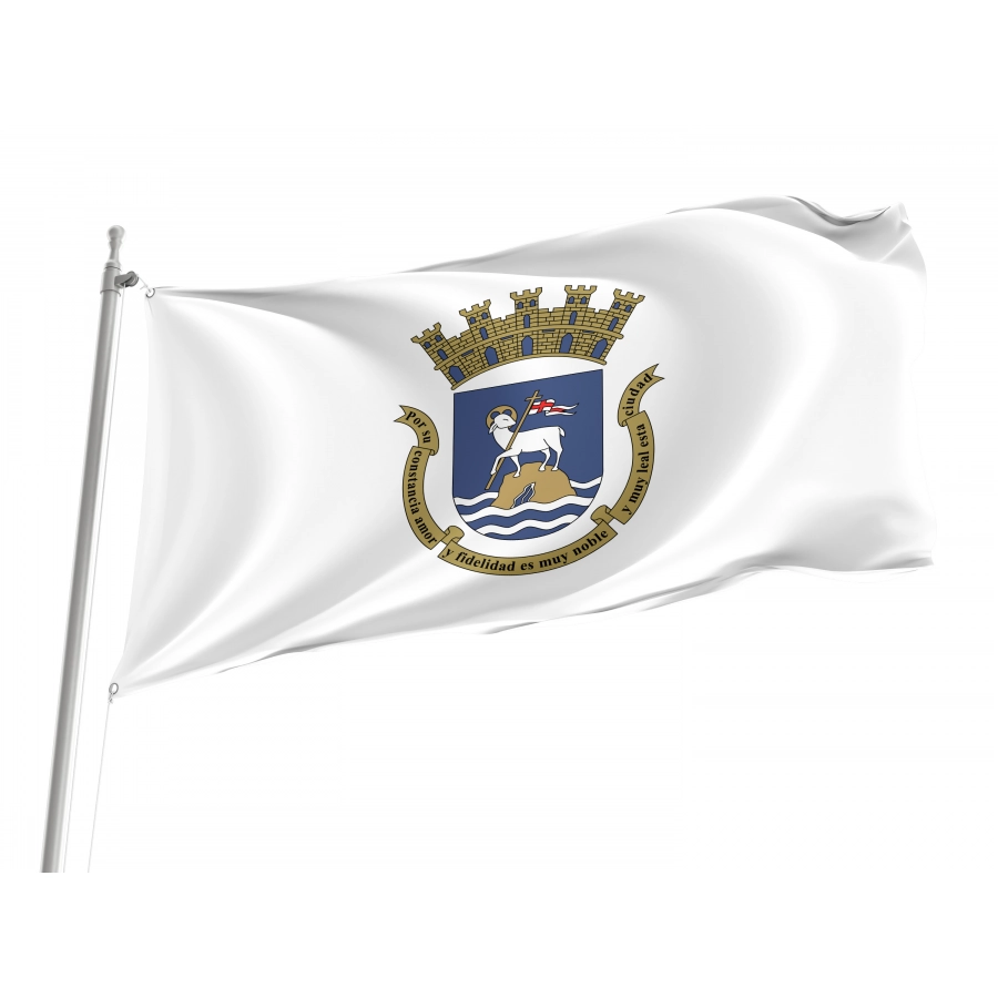Flag Of San Juan, Puerto Rico, Patriotic Flags, Unique Design Print, Flags For Indoor & Outdoor Use - High Quality Puerto Rico for Indoor and Outdoor Use