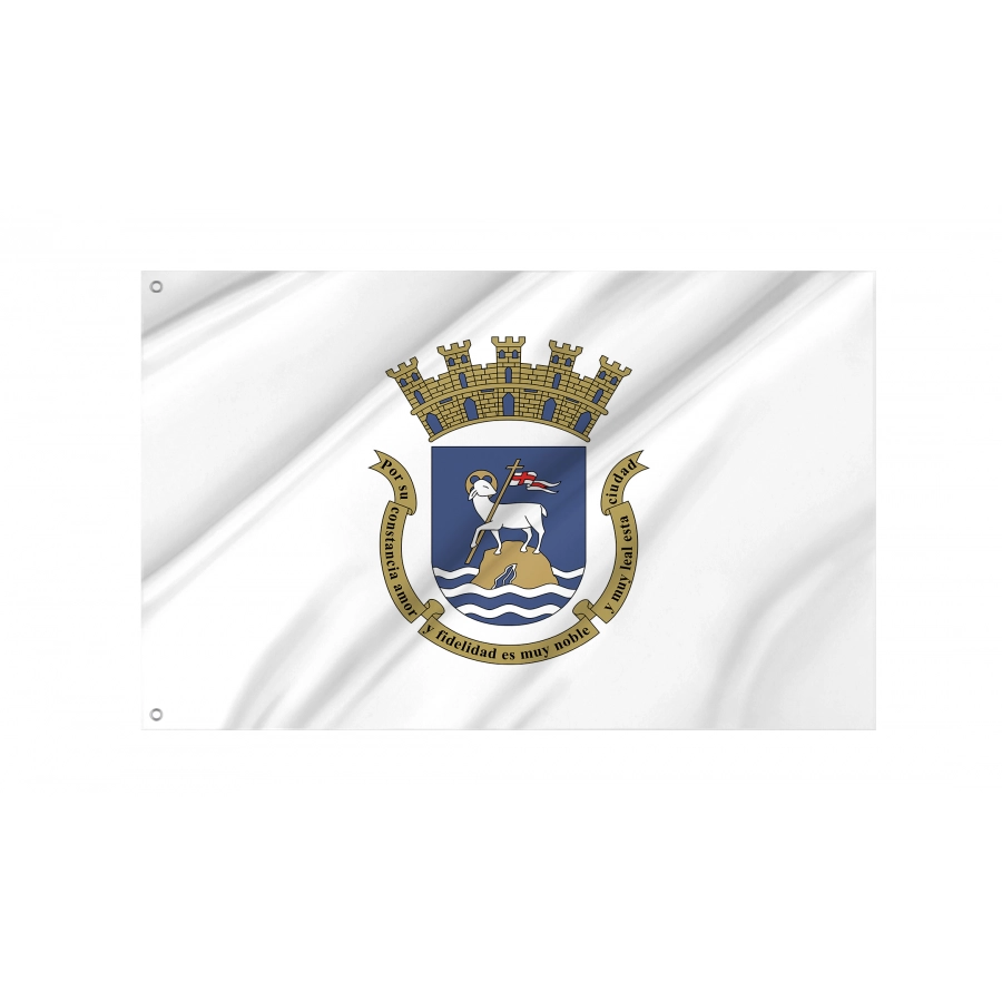 Flag Of San Juan, Puerto Rico, Patriotic Flags, Unique Design Print, Flags For Indoor & Outdoor Use - High Quality Puerto Rico for Indoor and Outdoor Use