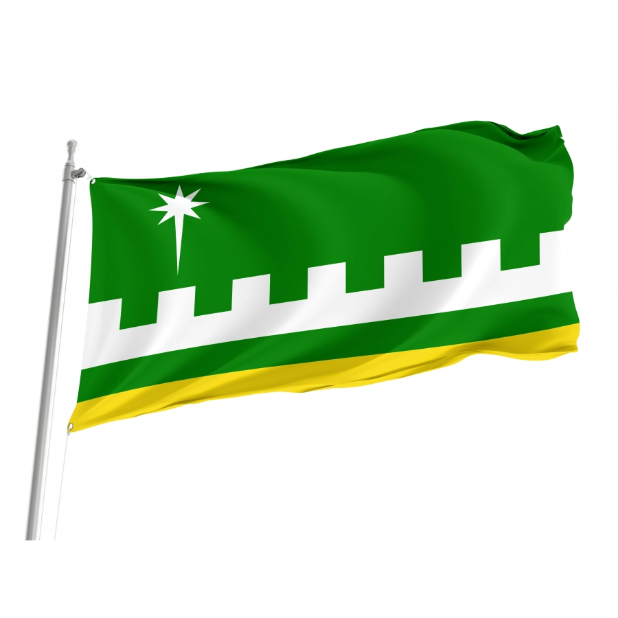 Flag Of Villalba, Puerto Rico, Patriotic Flags, Unique Design Print, Flags For Indoor & Outdoor Use - High Quality Puerto Rico for Indoor and Outdoor Use