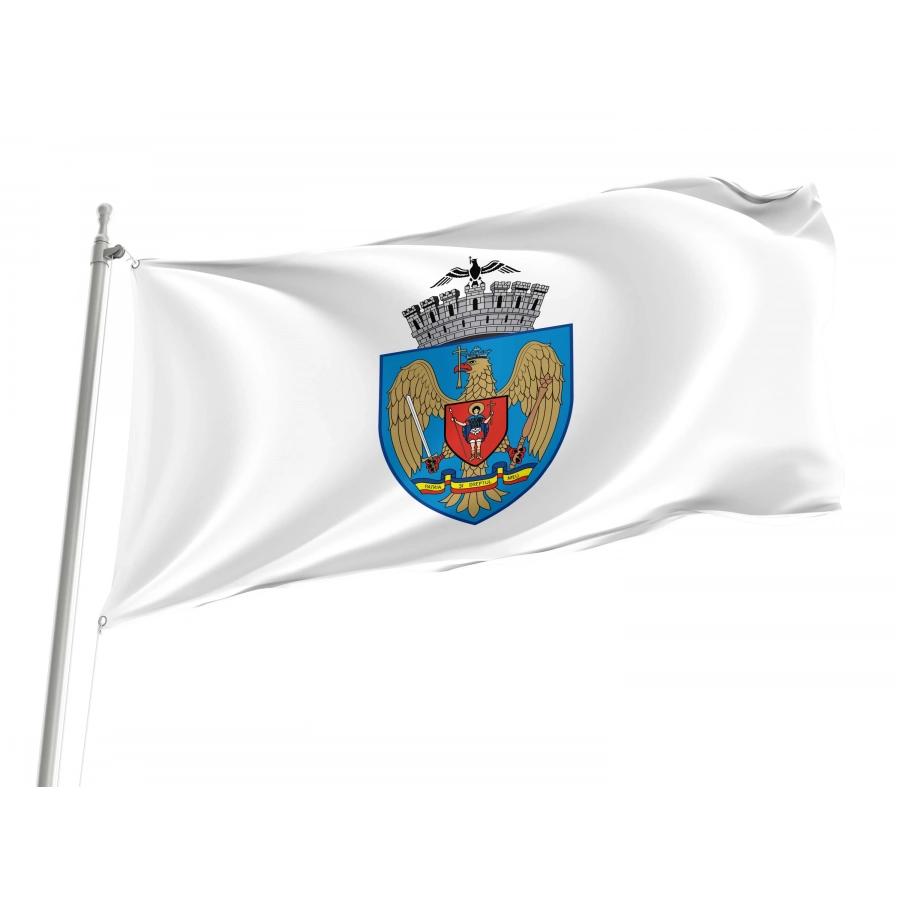 Bucharest Flag for Indoor & Outdoor Use, ROU03