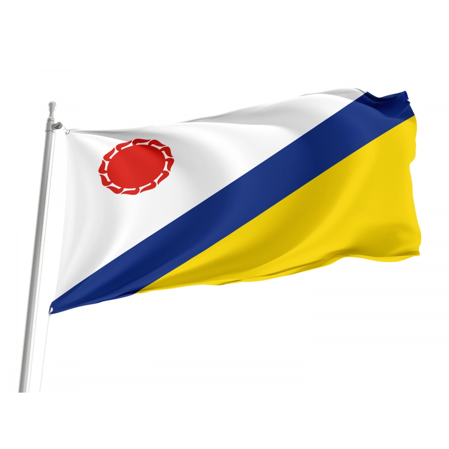 Flag Of Elista (Kalmykia), Patriotic Flags, Unique Design Print, Flags For Indoor & Outdoor Use - High Quality Russia for Indoor and Outdoor Use
