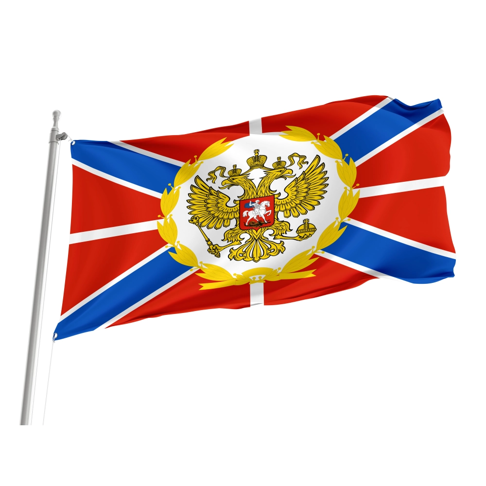 Commander 2000 Minister Russia Flag for Indoor & Outdoor Use