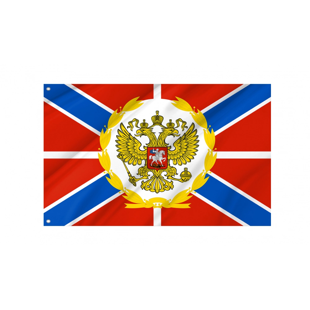 Commander 2000 Minister Russia Flag for Indoor & Outdoor Use
