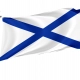 Naval Ensign of Russia Flag for Indoor & Outdoor Use - Imagine 1