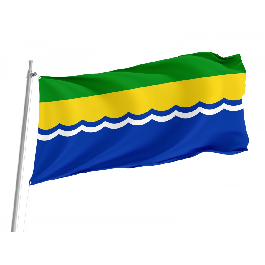 Flag Of Azovsky, Patriotic Flags, Unique Design Print, Flags For Indoor & Outdoor Use - High Quality Russia for Indoor and Outdoor Use