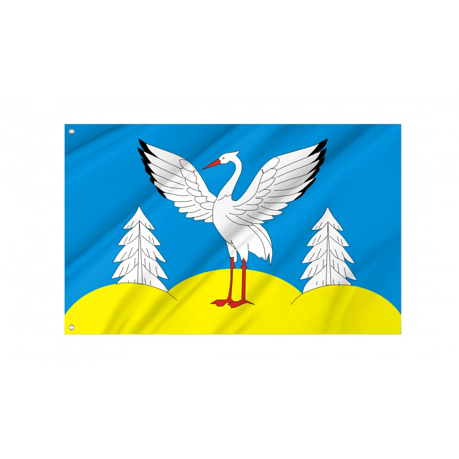 Flag Of Batama Rural Settlement, Patriotic Flags, Unique Design Print, Flags For Indoor & Outdoor Use - High Quality Russia for Indoor and Outdoor Use