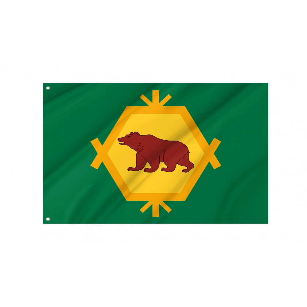 Burzyansky Rayon Flag for Indoor & Outdoor Use