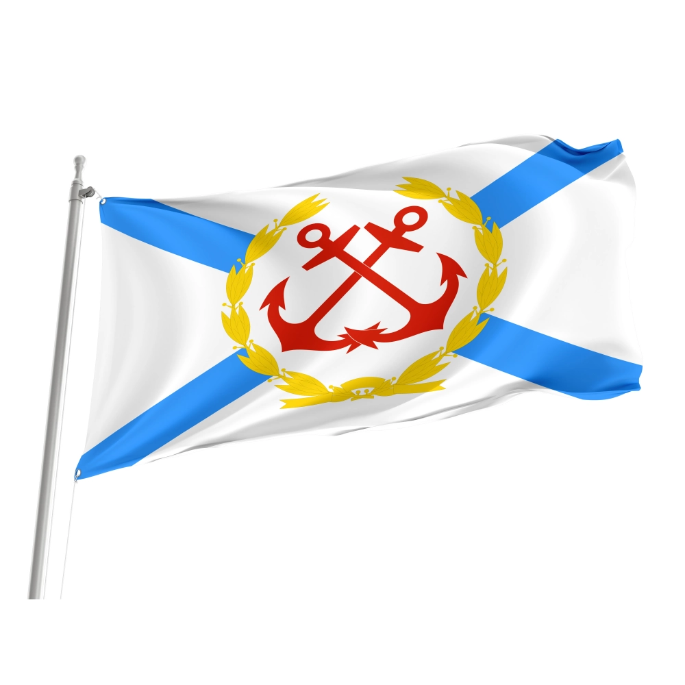 Commander 1992 Staff Russia Flag for Indoor & Outdoor Use