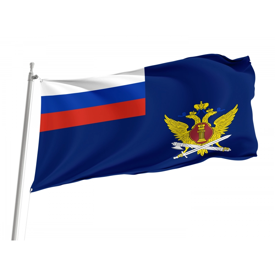 Flag Of Federal Penitentiary Service, Russia, Patriotic Flags, Unique Design Print, Flags For Indoor & Outdoor Use - High Quality Russia for Indoor and Outdoor Use