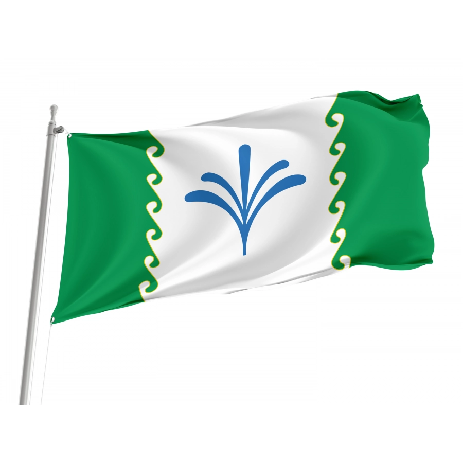 Flag Of Gafuriysky Rayon, Unique Design Print, Flags For Indoor & Outdoor Use - High Quality Russia for Indoor and Outdoor Use