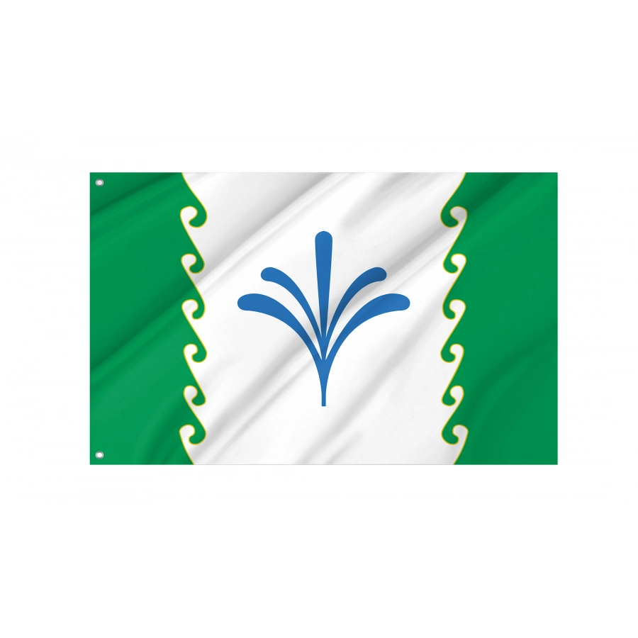 Flag Of Gafuriysky Rayon, Unique Design Print, Flags For Indoor & Outdoor Use - High Quality Russia for Indoor and Outdoor Use