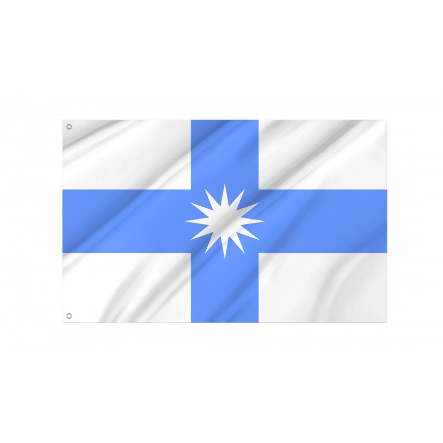 Flag Of Gorskoe Rural Settlement, Unique Design Print, Flags For Indoor & Outdoor Use - High Quality Russia for Indoor and Outdoor Use