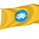 Kalmykia Flag for Indoor & Outdoor Use - Imagine 1