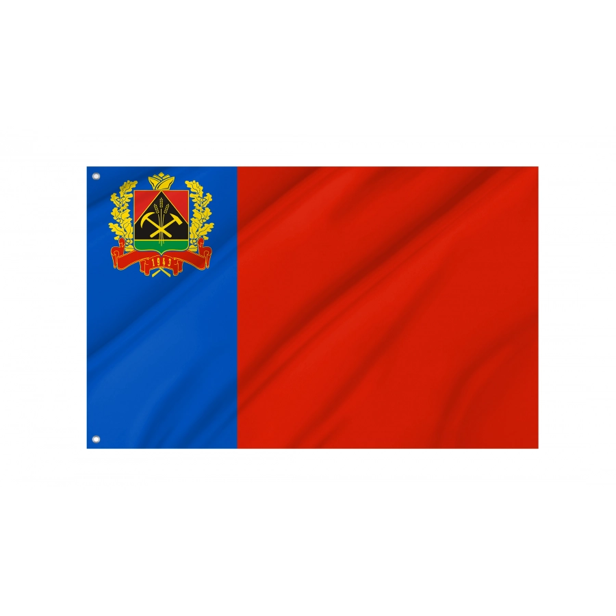 Flag Of Kemerovo Oblast, Russia. 2003 - 2020, Unique Design Print, Flags For Indoor & Outdoor Use - High Quality Russia for Indoor and Outdoor Use