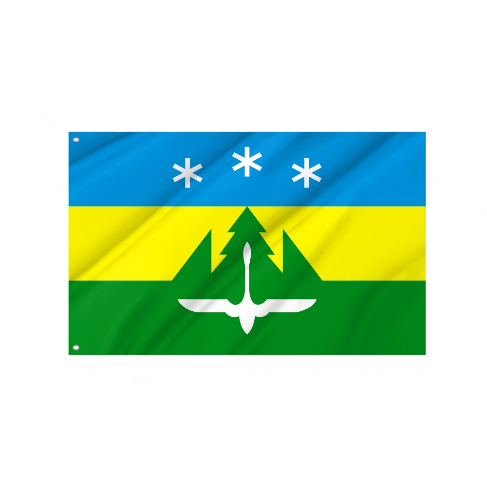 Khanty Mansiysk Flag for Indoor & Outdoor Use