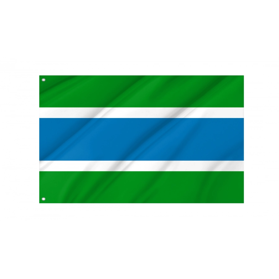 Flag Of Komsomolsky Rayon, Unique Design Print, Flags For Indoor & Outdoor Use - High Quality Russia for Indoor and Outdoor Use
