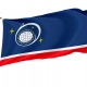 Korolyov City Flag for Indoor & Outdoor Use - Imagine 1