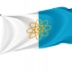 Flag of Kurchatov, Unique Design Print, Flags for Indoor & Outdoor Use - Imagine 1