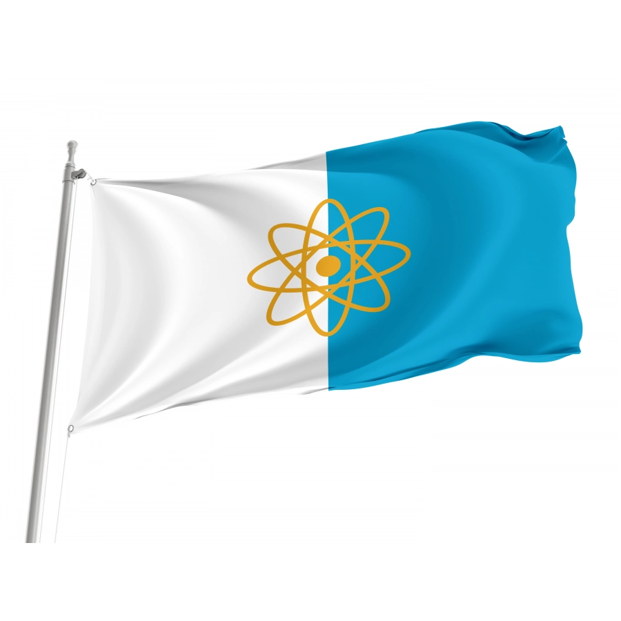 Flag Of Kurchatov, Unique Design Print, Flags For Indoor & Outdoor Use - High Quality Russia for Indoor and Outdoor Use