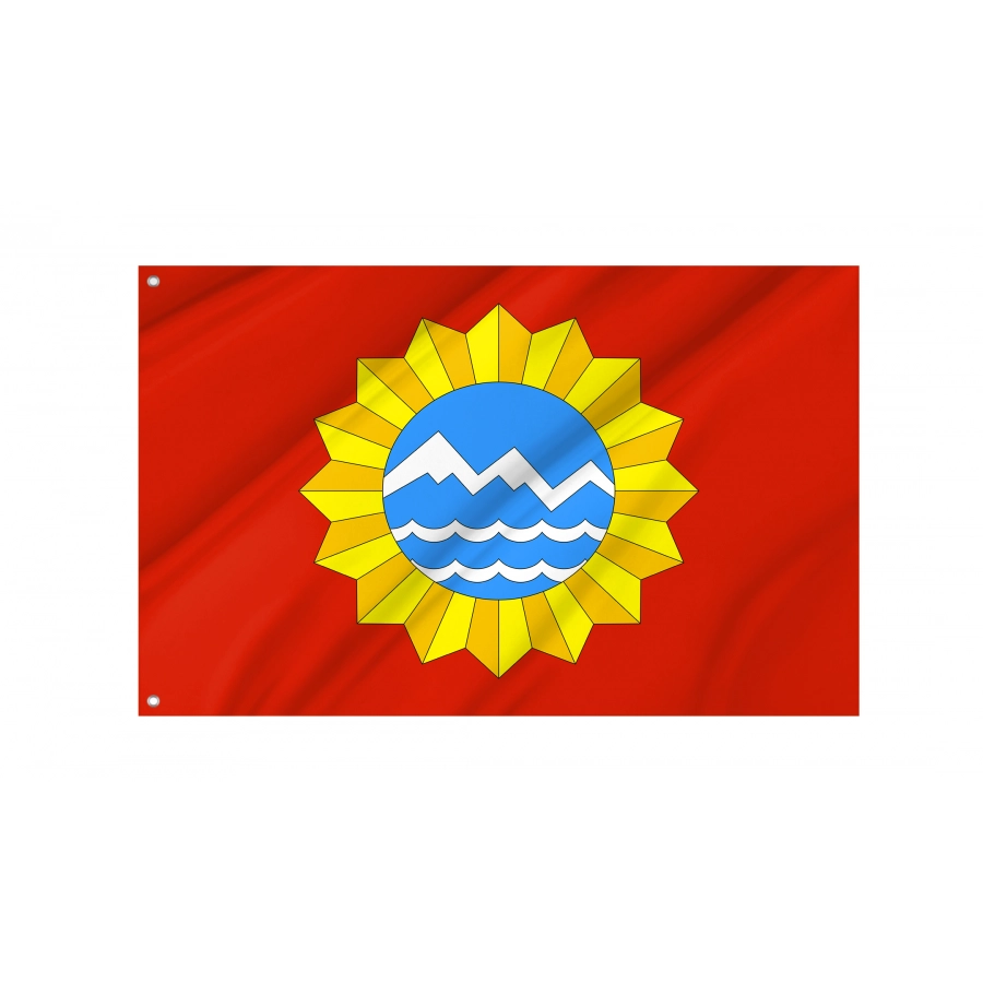 Flag Of Labinsky Rayon, Unique Design Print, Flags For Indoor & Outdoor Use - High Quality Russia for Indoor and Outdoor Use
