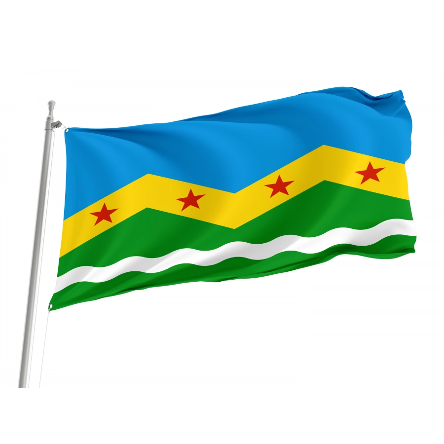 Flag Of Marushkinskoe, Unique Design Print, Flags For Indoor & Outdoor Use - High Quality Russia for Indoor and Outdoor Use