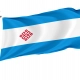 Medvedevsky District Flag for Indoor & Outdoor Use - Imagine 1