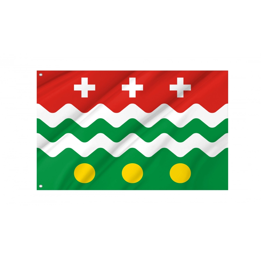 Flag Of Molokovsky Rayon, Unique Design Print, Flags For Indoor & Outdoor Use - High Quality Russia for Indoor and Outdoor Use