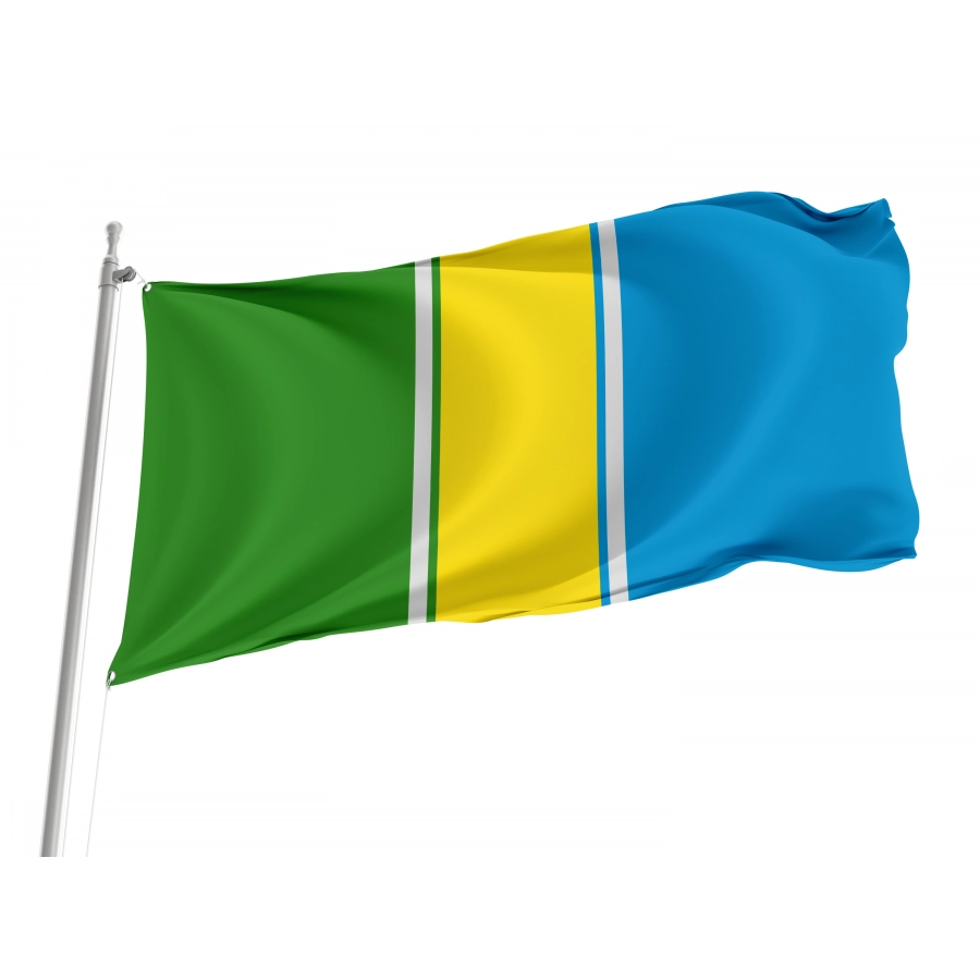 Flag Of Nazyvaevsky, Omsk Region, Russia, Patriotic Flags, Unique Design Print, Flags For Indoor & Outdoor Use - High Quality Russia for Indoor and Outdoor Use