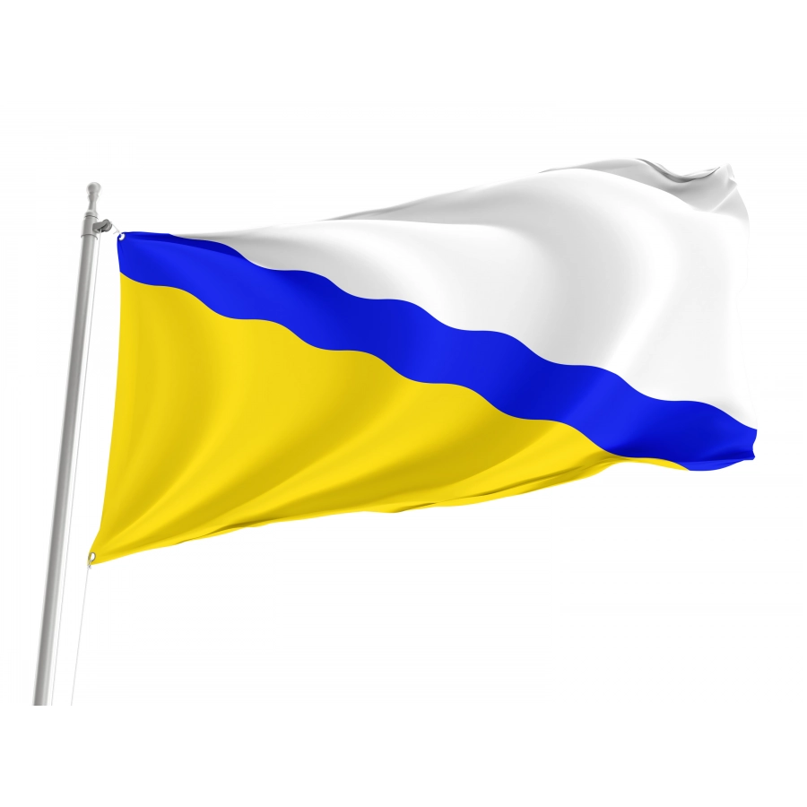 Flag Of Novovarshavsky Rayon, Patriotic Flags, Unique Design Print, Flags For Indoor & Outdoor Use - High Quality Russia for Indoor and Outdoor Use