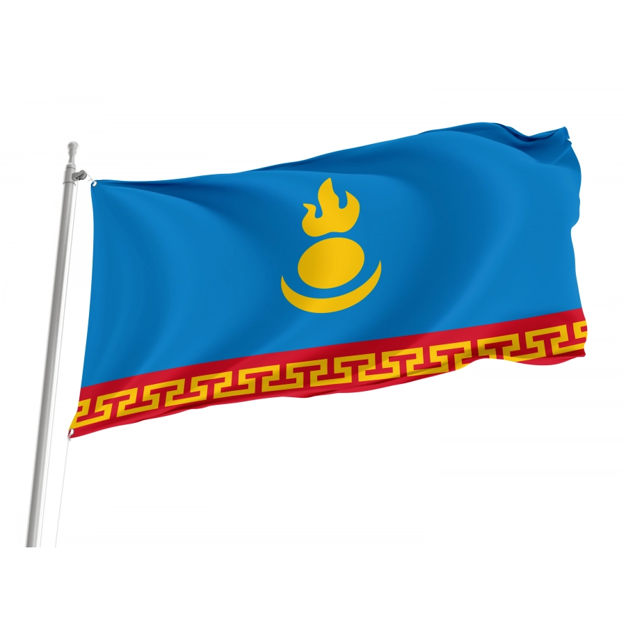 Flag Of Nukutsky Rayon, Patriotic Flags, Unique Design Print, Flags For Indoor & Outdoor Use - High Quality Russia for Indoor and Outdoor Use