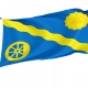 Purpe Rural Settlement Flag for Indoor & Outdoor Use - Imagine 1