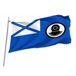 Rescue Vessels of the Navy 2000 Russia Flag for Indoor & Outdoor Use