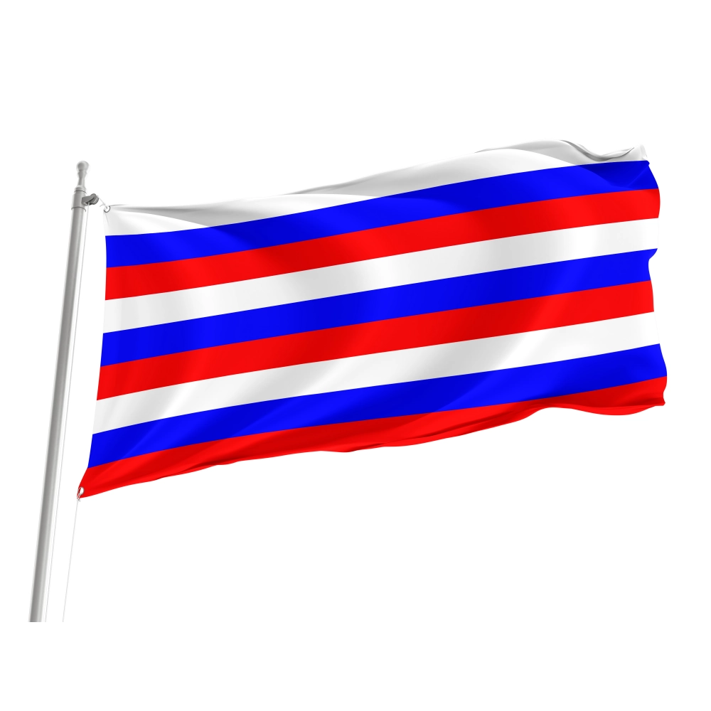Russia 9 Stripes Flag for Indoor & Outdoor Use