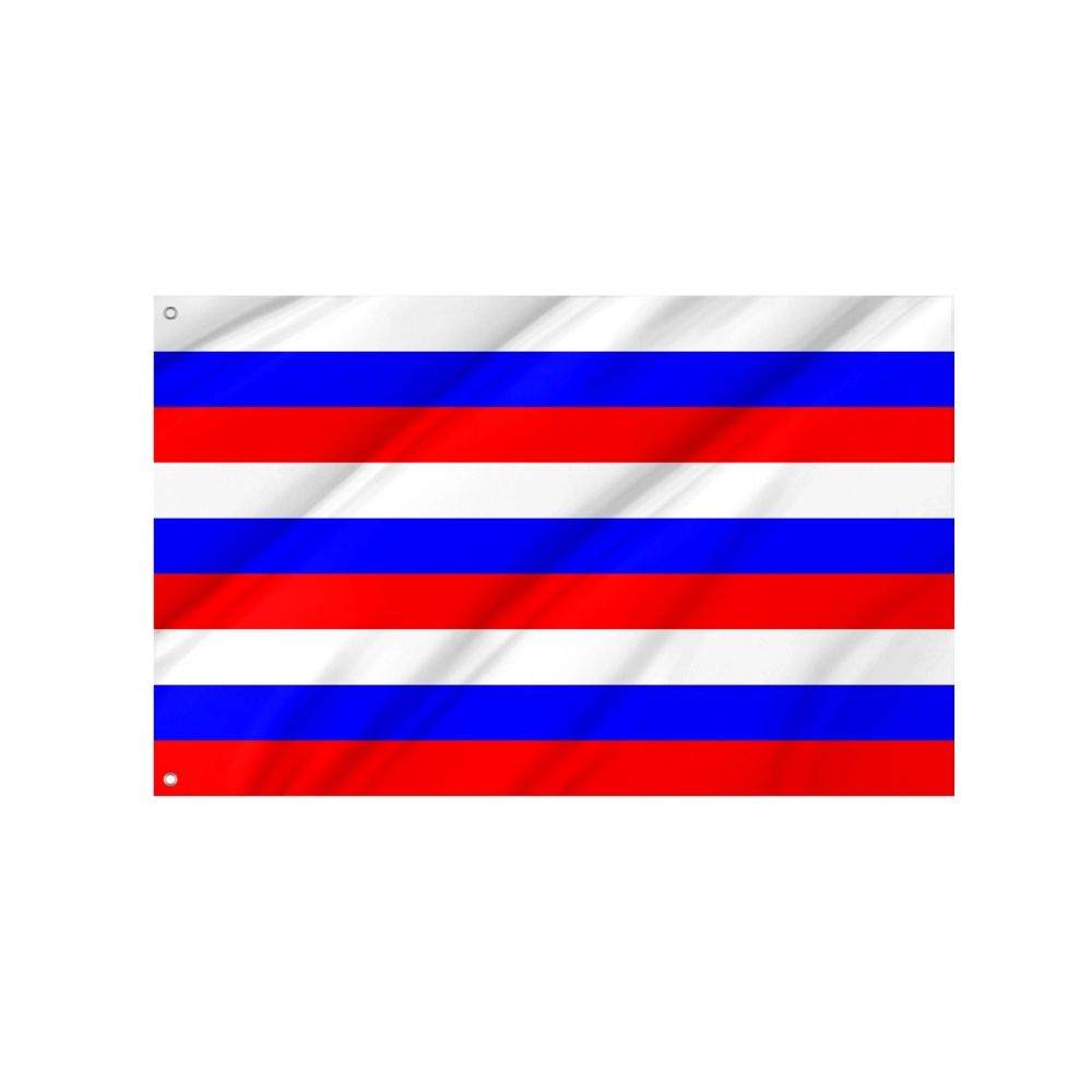Russia 9 Stripes Flag for Indoor & Outdoor Use