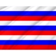 Russia 9 Stripes Flag for Indoor & Outdoor Use - Imagine 2