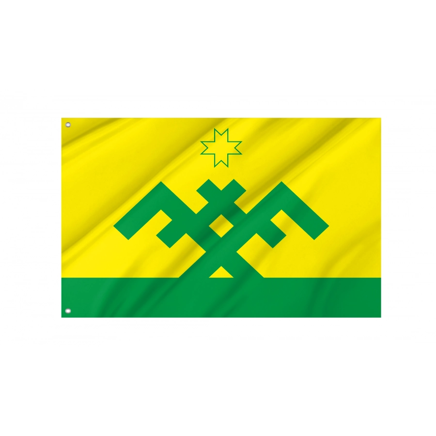 Flag Of Seltinsky Rayon, Patriotic Flags, Unique Design Print, Flags For Indoor & Outdoor Use - High Quality Russia for Indoor and Outdoor Use