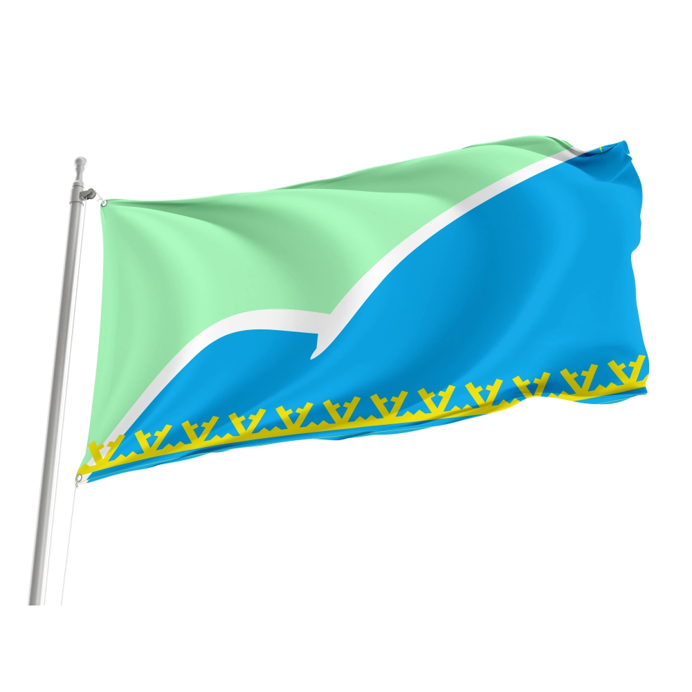 Severo Baykalsky District Flag for Indoor & Outdoor Use