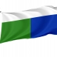 Sherbakulsky District Flag for Indoor & Outdoor Use - Imagine 1