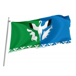 Shuryshkarsky District Flag for Indoor & Outdoor Use